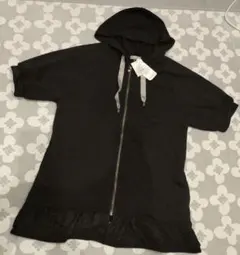 フリル パーカー