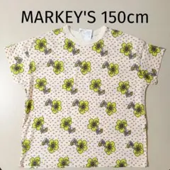 新品 マーキーズ ホーガン 半袖Tシャツ 150cm お花柄 総柄のサムネイル