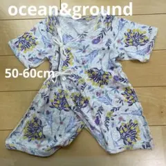ocean&ground 50-60 コンビ肌着