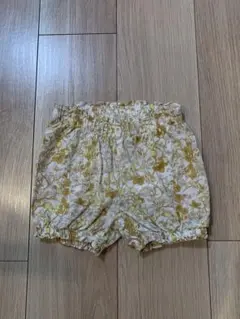 GREEN COTTON 花柄 ショートパンツ　92-98cm