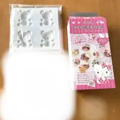 バレンタイン　お菓子作りキット　ハローキティ　クマ　ドーナツ　型　モールドのサムネイル