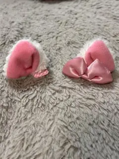 ディズニー マリー 耳 ぱっちん ピン ヘアアクセサリー