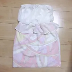 マーブル柄 タイトワンピース