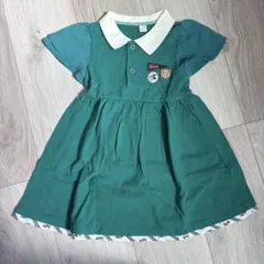 ミニーマウス ワンピース グリーン 90cm