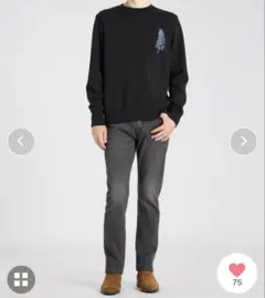 PS Paul Smith ポールスミス ストレッチスキニーパンツ グレー