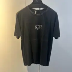 N°21 ブラック 半袖Tシャツのサムネイル