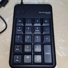ELECOM テンキー TK-TCM011 有線 USB接続 ブラック