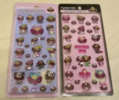 ヒスミニ　立体シール　2種セット