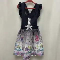アリス・イン・ワンダーランド ジャンバースカート 110㎝