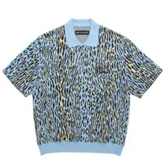 新品 WACKO MARIA 26SS LEOPARD KNIT ポロシャツ