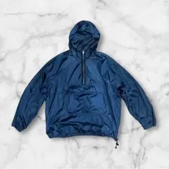 OLD NAVY フード付きナイロンジャケット XL ネイビー
