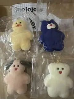 【新品未開封】mojojojo ガチャ キーホルダー 4種 コンプリートセット