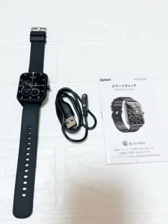 動作確認済❤️スマートウォッチ　ブラック