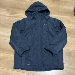 NIKE ネイビー　中綿ジャケット　キッズM アウター　ナイキ