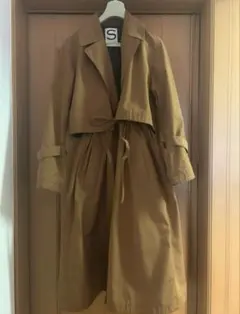 SALON adametrope ブラウン トレンチコート S