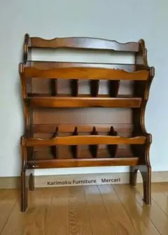 カリモク家具 コロニアルシリーズ スリッパラックのサムネイル