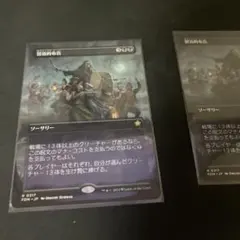 mtg 冒涜的布告　ボーダーレス　2枚セットのサムネイル