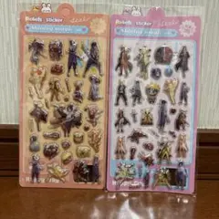 ぷくぷくシール　キャラクターシール　ナルト2セット