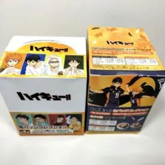 ハイキュー‼︎ 2BOXセット 缶バッジコレクション 横断幕版権 第一弾