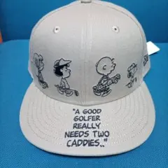 【新品】NEW ERA　ゴルフキャップ　Peanutsのサムネイル