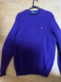 Polo by Ralph Lauren 紫　ニット•セーター