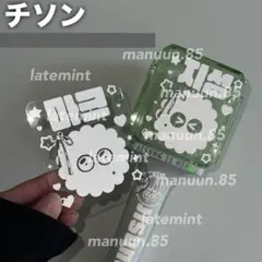 【限定値下げ】チソン　NCTペンライトステッカー　草鈍器　DANJI