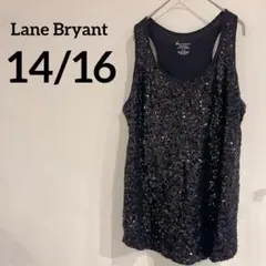 Lane Bryant 【14/16】スパンコール ノースリーブチュニック