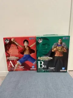 ワンピース　A賞 ルフィ　B賞 クロコダイル