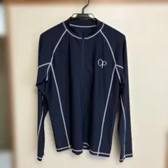 ジップアップラッシュガード　L