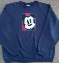k*p様 極稀少 90s USA製 ディズニー ミッキー スウェット 美品 XL