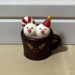 デコレ コンコンブル 文鳥ホットココア