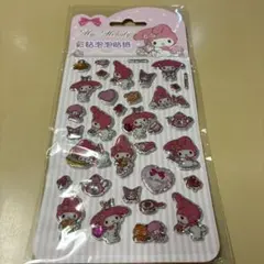My Melody 立体シールセット
