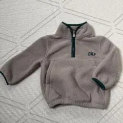 GAP ボアハーフジッププルオーバー　90cm