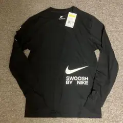 Nike ロングスリーブTシャツ　Sサイズ ブラック　ホワイトロゴ　新品
