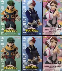 僕のヒーローアカデミア　フィギュアセット　緑谷出久　お茶子　トガヒミコ　ヒロアカ ヒロアカ フィギュアセット 緑谷出久 お茶子ちゃん トガヒミコ - メルカリ