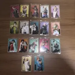 ミュージカル刀剣乱舞 十周年 ウエハース　17枚セット