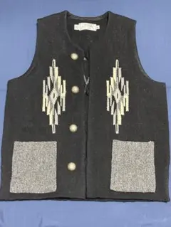 センチネラ CENTINELA TRADITIONAL ARTS◆チマヨベスト CENTINELA/センチネラ】特注＜ナチュラルインディゴ（藍染め