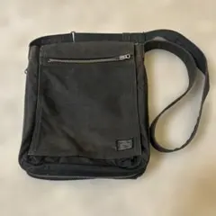 【希少】PORTER ポーター スモーキー ショルダーバッグ 拡張可能 黒