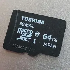 TOSHIBA MicroSD 64GB 30MB/s
