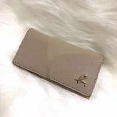 agnes b.（アニエスベー）キーケース レザー ベージュ