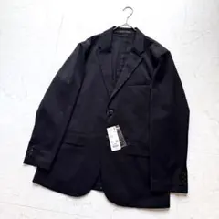 新品 ユニクロ 感動ジャケット ウールライク L ネイビー タグ付き