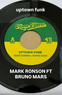 Mark Ronson Bruno Mars Uptown Funk 7レコード