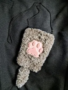 肉球&しっぽ　ポシェット