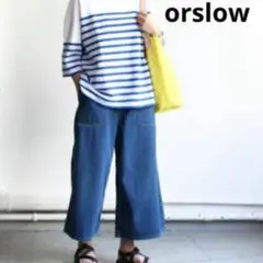 orslowワイドデニム バギーランチパンツ ワークパンツ ビームスボーイ好きにのサムネイル
