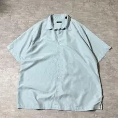 J*y様 00s ALFANI ポリレーヨン 総柄 シャツ 幾何学のサムネイル