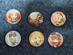 歌い手　缶バッジ 6個セット キャラクターイラスト