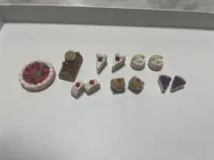 シルバニアファミリーおいしいケーキ屋さん、小さなお店屋さん、ケーキセット　廃盤