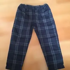COMME CA ISM チェック柄 長ズボン 90サイズ
