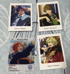 あんスタ　エモカ　ぱしゃっつ　乙狩アドニス　高峯翠　巴日和　月永レオ