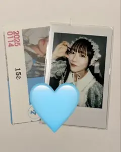 FRUITS ZIPPER 真中まな　チェキ LARME